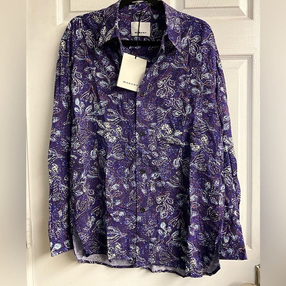 ISABEL MARANT Vidjay Patterned shirts